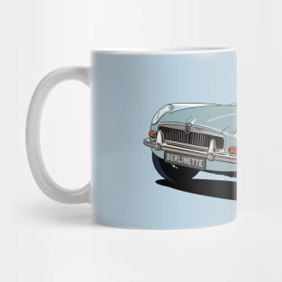 MGB Berlinette coupe in Blue Mug